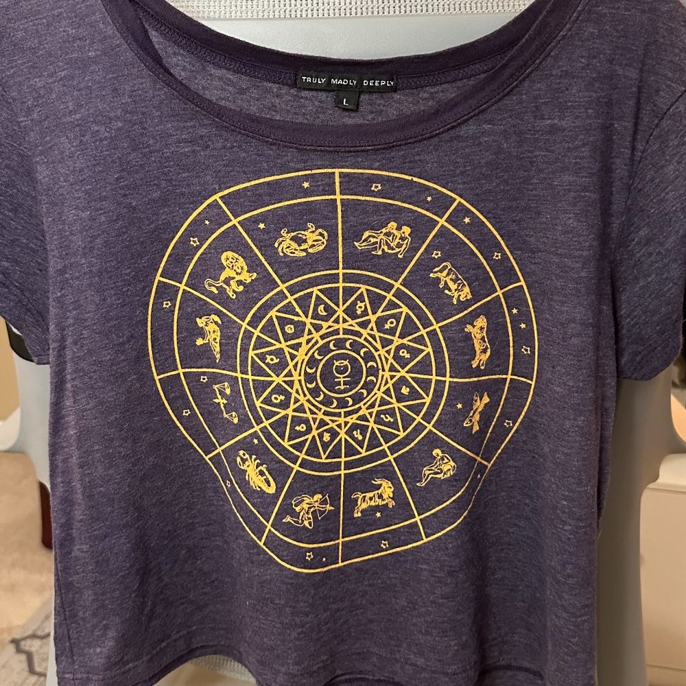 Truly Madly Deeply - Zodiac Crop Top